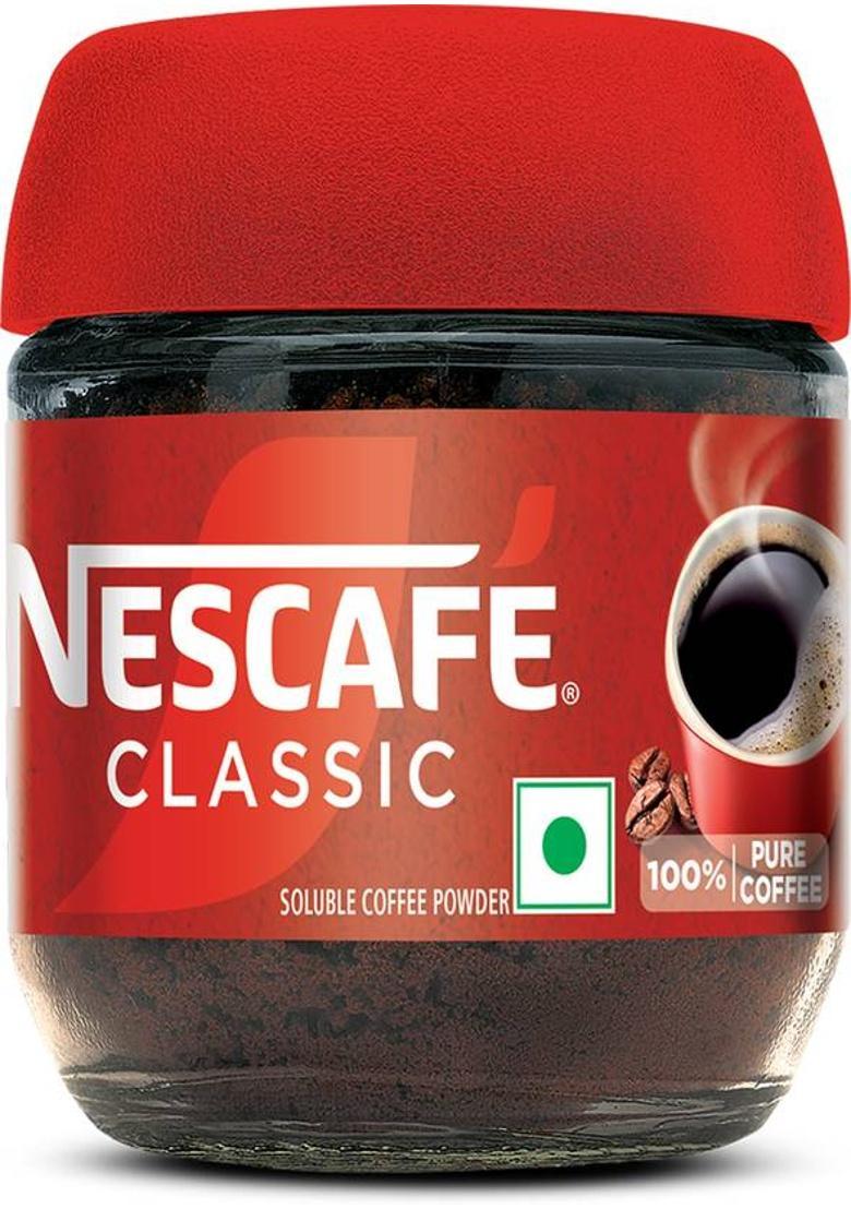Nescafe Classic Coffee Powder Jar, 100% Pure Instant Coffee (24 G)