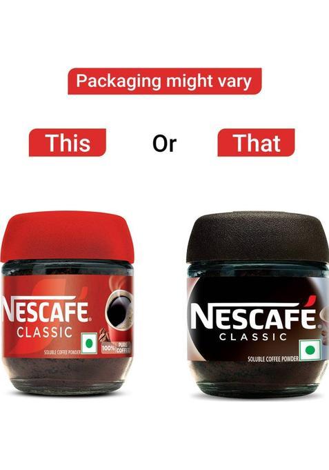 Nescafe Classic Coffee Powder Jar, 100% Pure Instant Coffee (24 G)