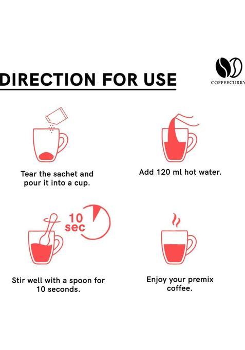 Teacurry Collagen Coffee Premix (30 Sachets + Frother) For Skin, Hair & Nail Wellness Instant Coffee (300 G, Pure Flavoured)