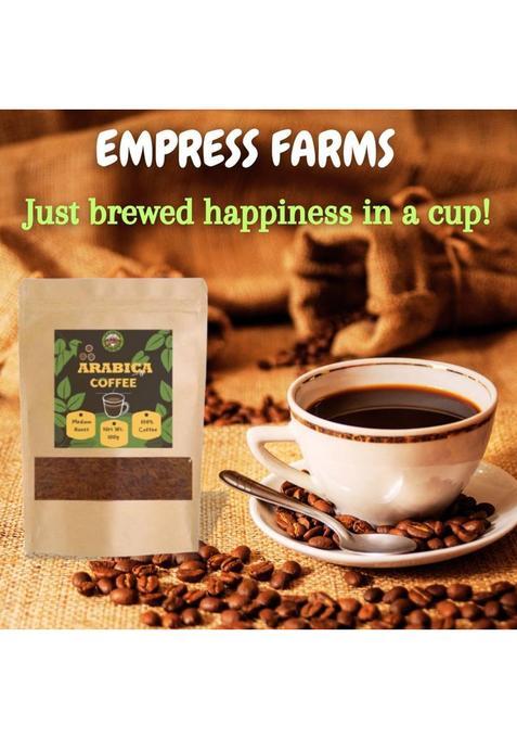 Empress Farms 100% Arabica I Ground Coffee Powder I Medium Roast I Roast & Ground Coffee (100 G)