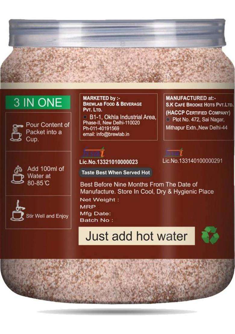 Brew Lab Delicious Instant Chocolate Flavored Coffee Premix Powder With Low Sugar Instant Coffee&nbsp;&nbsp;(250 G, Chocolate Flavoured) - Indya