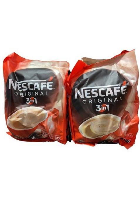 Nescafe 3 In 1 Coffee Beverage -30 Sachets Instant Coffee&nbsp;&nbsp;(2 X 500 G)