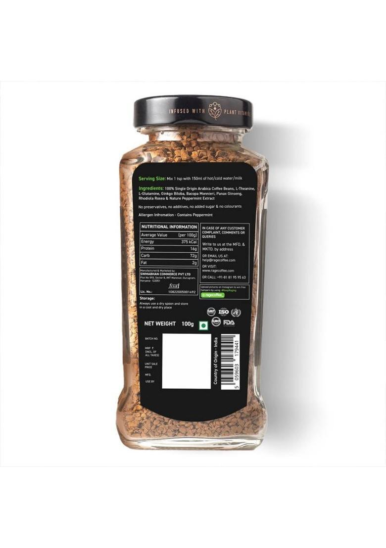 Rage Coffee 100 Gms Mint Mocha Flavour