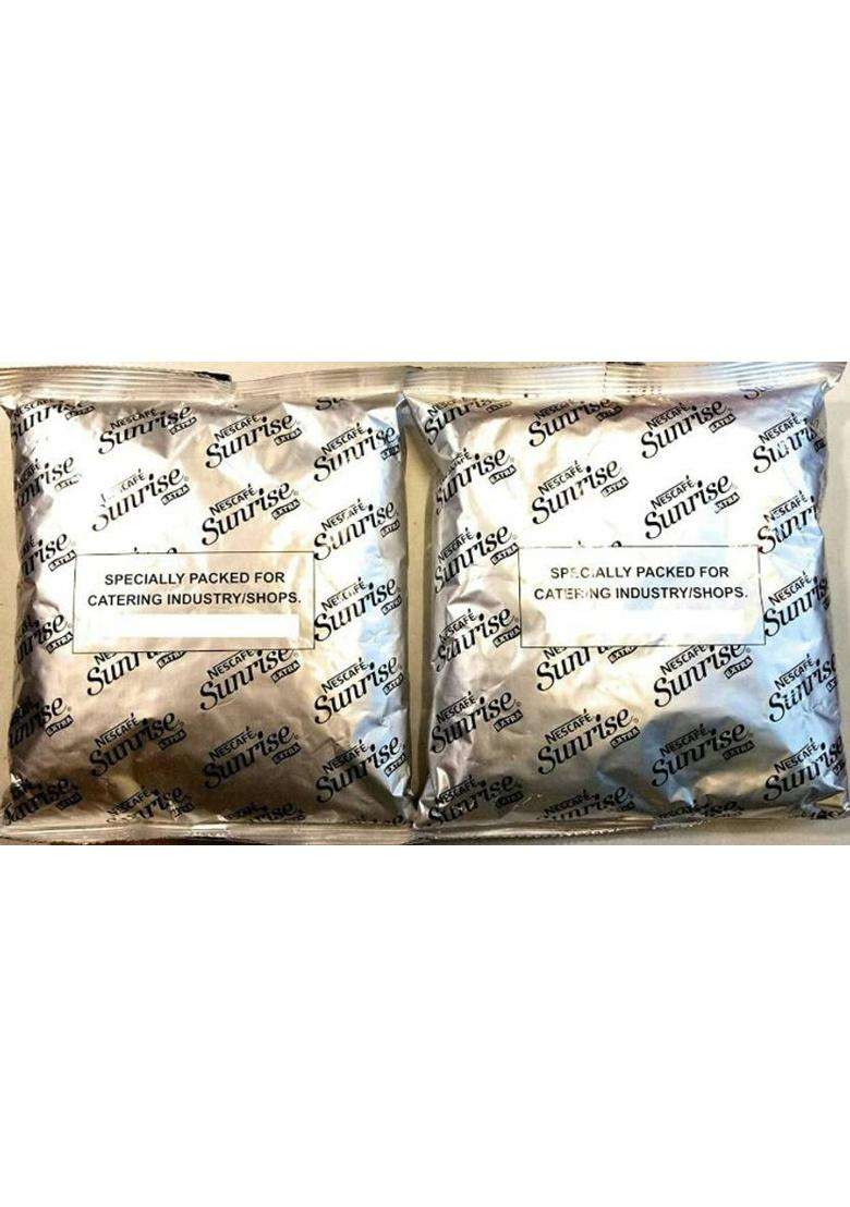 Nescafe Sunrise Coffee Powder Special Catering Pack Of 2 (Each 200G) Instant Coffee&nbsp;&nbsp;(2 X 200 G, Chicory Flavoured) - Indya