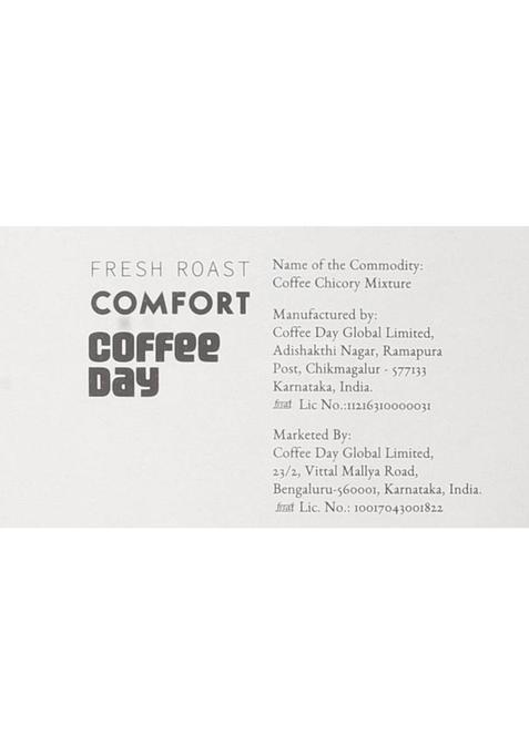 Cafe Coffee Day Comfort (65% Coffee, 35% Chicory) Premium Filter Coffee Powder Roast & Ground Coffee (4 X 200 G)