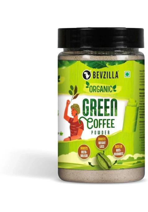 Bevzilla Instant Coffee Organic Green Coffee Powder 200G Coffee Powder | Aids Weight Loss Instant Coffee&nbsp;&nbsp;(200 G, Hazelnut Flavoured)
