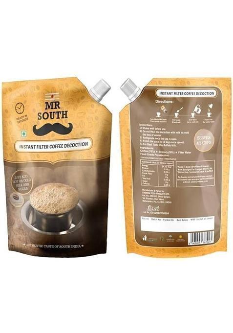 Mr. South Filter Coffee Instant Coffee (3 X 100 Ml, Pure Flavoured)