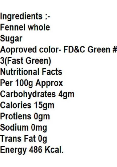 Chatokde Home Made Green Paan Mukhwas 100G (Real Pan Taste) Mint Mouth Freshener (100 G)