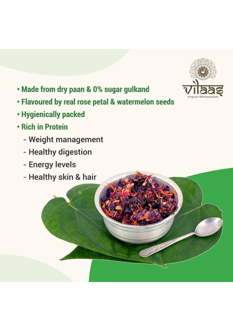 Vilaas Banarasi Paan Mukhwas – Traditional Paan Mix For Freshness & Digestion Banarasi Paan Mouth Freshener (300 G)