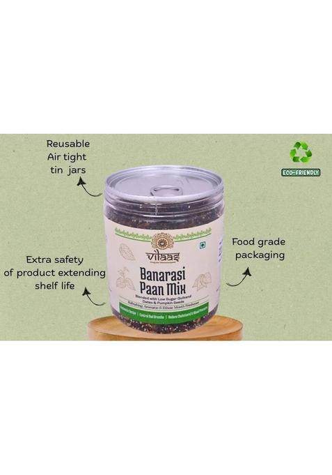 Vilaas Banarasi Paan Mukhwas – Traditional Paan Mix For Freshness & Digestion Banarasi Paan Mouth Freshener (300 G)