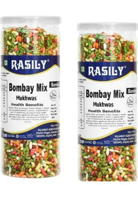 Rasily Bombay Mix Mukhwas Mouth Freshener (Pack Of 2) Bombax Mix Mukhwas Mouth Freshener (2 X 220 G)