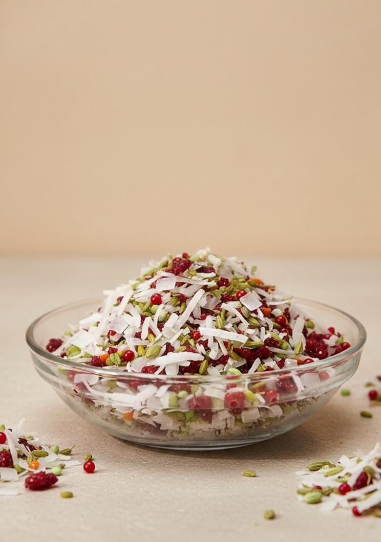 Veganic Meva Mix Mukhwas | Sounf Nariyal Dry Fruits Mouth Freshener Meva Mouth Freshener (400 G)