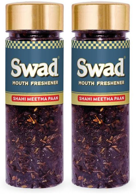 Swad Shahi Meetha Paan Mukhwas, 2 Pack X 100 Gms| Mukhwas Shahi Meetha Mix| Mouth Freshener&nbsp;&nbsp;(2 X 0.1 Kg)