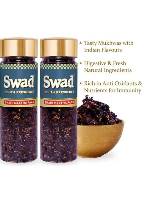 Swad Shahi Meetha Paan Mukhwas, 2 Pack X 100 Gms| Mukhwas Shahi Meetha Mix| Mouth Freshener (2 X 0.1 Kg)