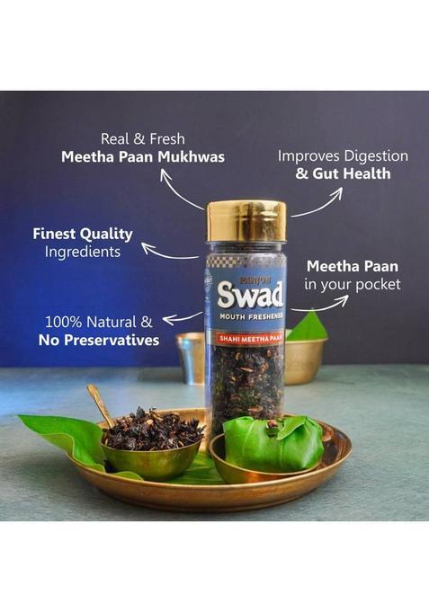 Swad Shahi Meetha Paan Mukhwas, 2 Pack X 100 Gms| Mukhwas Shahi Meetha Mix| Mouth Freshener (2 X 0.1 Kg)