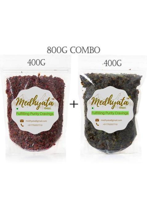 Medhyata Premium Calcutta Meetha Paan Without Supari |Sweet Paan Hygienically Packed Traditional Mukhwas - Mouth Freshener (Calcutta Paan + Banarasi Paan Paan Mouth Freshener&nbsp;&nbsp;(2 X 400 G)