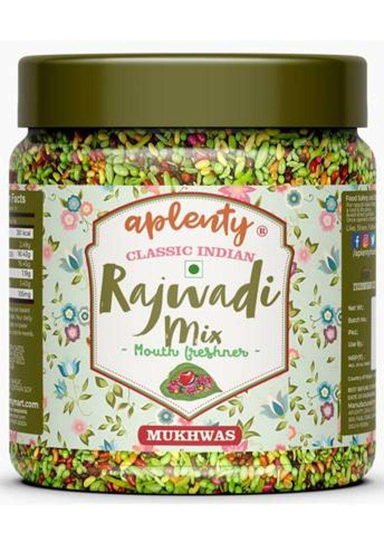 Aplenty Rajwadi Mix Sounf Mukhwas | Raajwadi After-Meal Mix With Fennel Seed Sounf Mouth Freshener&nbsp;&nbsp;(200 G) - Indya