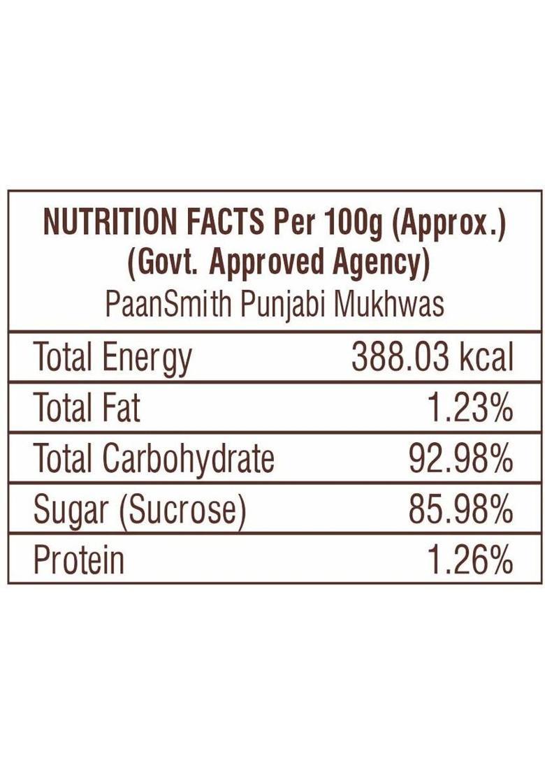 Paansmith Punjabi Mukhwas