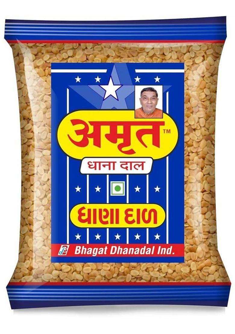 Amrut Combo Of Dhanadal + Till + Alsi + Dal Mukhwas (Pack Of 4) Salty Coriander Seeds/Digestive Crunchy And Tasty Mouth Freshener&nbsp;&nbsp;(4 X 200 G) - Indya