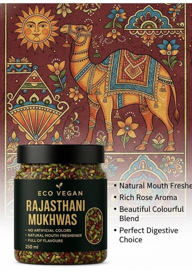 Eco Vegan Rajasthani Mukhwas 500G Rajasthani Mukhwas Mouth Freshener (500 G)