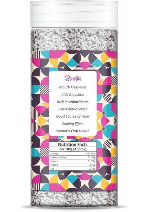 Nature Vit Madarasi Saunf 200G | Sweet Minty Fennel Digestive Mukhwas Peppermint Mouth Freshener (200 G)