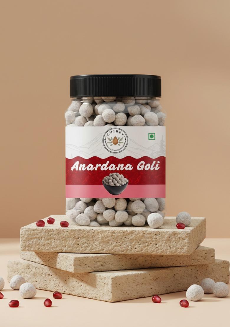 Gotrey Anardana Goli Churan [Mouth Freshener, Digestive,After-Meal,Mukhwas] 300Gm Anarrdana Mouth Freshener (300 G)