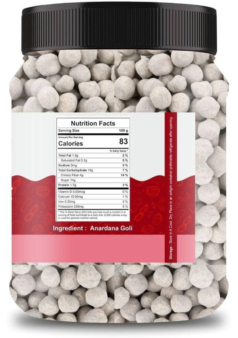 Gotrey Anardana Goli Churan [Mouth Freshener, Digestive,After-Meal,Mukhwas] 300Gm Anarrdana Mouth Freshener (300 G)