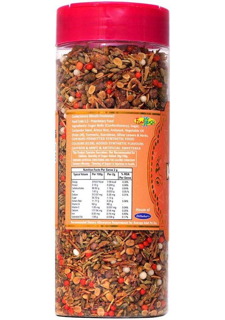 Funtush Kesar Mix Mukhwas 200 Grams Bottle | Mukhwas Mouth Freshener Mixed Mouth Freshener&nbsp;&nbsp;(2 X 1 Pieces) - Indya