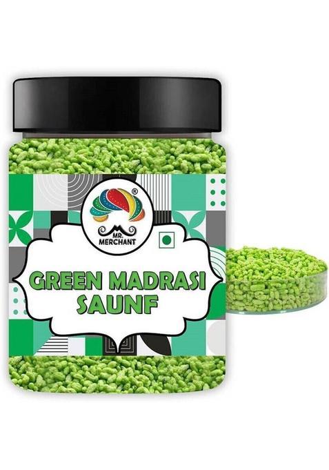 Mr. Merchant Green Madrasi Sauf , Pure And Premium Mukhwas Mouth Freshener ,Health & Digestion ,Sweet Mouth Freshener (300 G) Sauf Mouth Freshener&nbsp;&nbsp;(300 G)