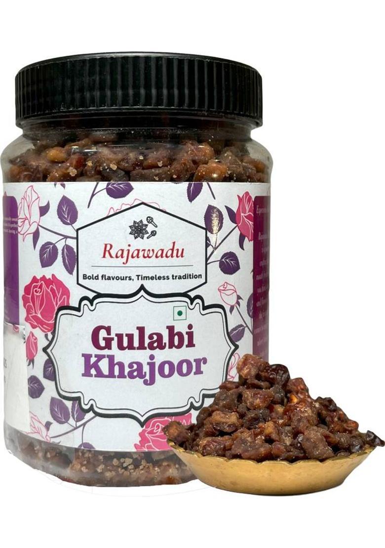 Rajawadu Gulabi Khajoor Mukhwas | Sweet Dates Mukhwas | Tasty Mouth Freshener Gulabi Khajoor Mukhwas, Sweet Dates Mukhwas, Khajoor Mukhwas, Tasty Khajoor Mouth Freshener (0.3 Kg)
