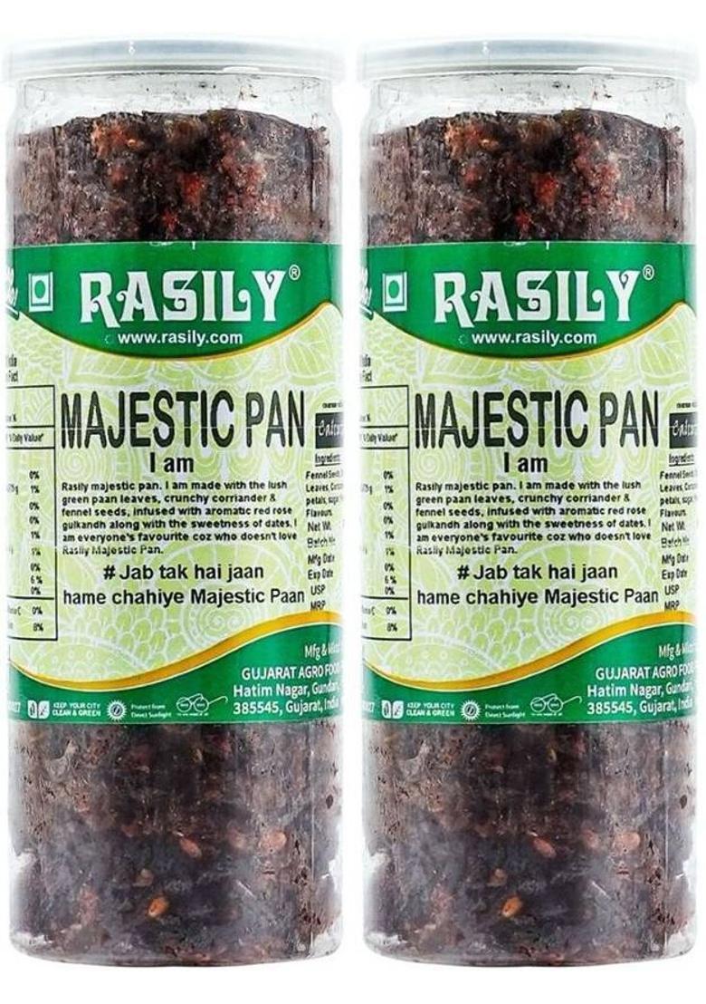 Rasily Pan Fresh Calcutta Meetha Paan Mukhwas(Combo Pack) Fresh Calcutta Pan, Pan Mouth Freshener (2 X 220 G)