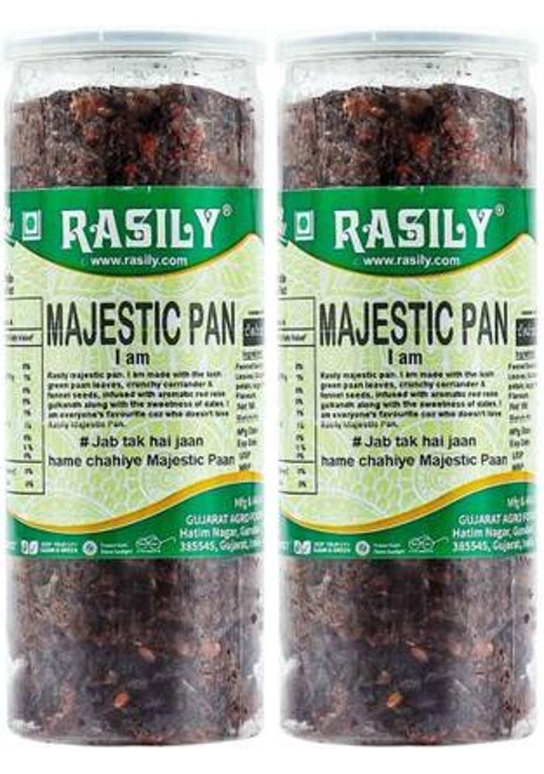 Rasily Pan Fresh Calcutta Meetha Paan Mukhwas(Combo Pack) Fresh Calcutta Pan, Pan Mouth Freshener (2 X 220 G)