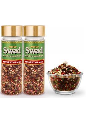 Panjon Swad Mukhwas Navratan Mix Mukhwas Mouth Freshener&nbsp;&nbsp;(2 X 140 G)