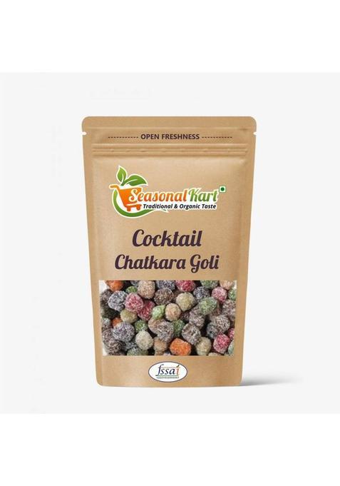 Seasonal Kart Cocktail Churan Goli Mukhwas Digestive Goli Mouth Freshene|Khatti Meethi| Chatpatti, Khatti Meethi Mouth Freshener&nbsp;&nbsp;(200 G)
