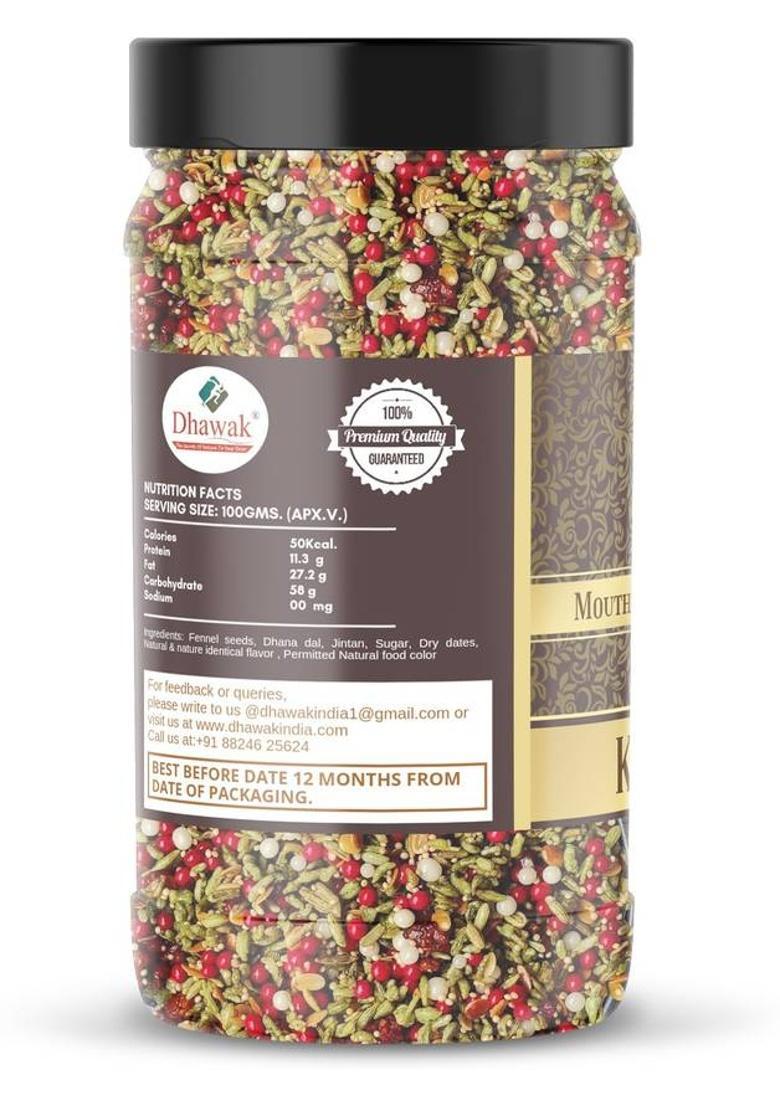Dhawak Khus Mukhwas Home Made Mouth Freshner|Digestive, After-Meal,Mukhwas Sweet Mouth Freshener (800 G)