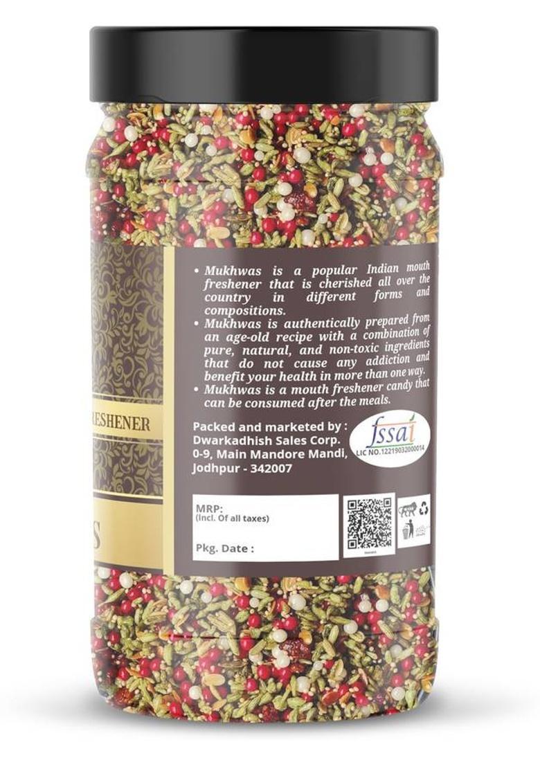 Dhawak Khus Mukhwas Home Made Mouth Freshner|Digestive, After-Meal,Mukhwas Sweet Mouth Freshener (800 G)