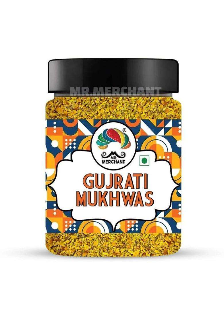Mr. Merchant Gujarati Mukhwas (Tangy Flavor) Tangy Mouth Freshener&nbsp;&nbsp;(250 G) - Indya