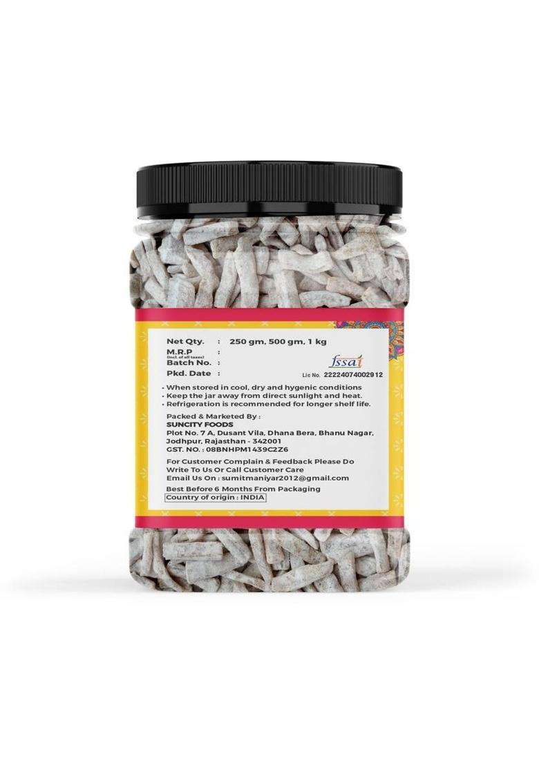 Nikki Mango Slices Churan Mouthfreshner/Mukhwas 200 Gm Jar Aam Papad Churan Mango Mouth Freshener&nbsp;&nbsp;(200 G) - Indya