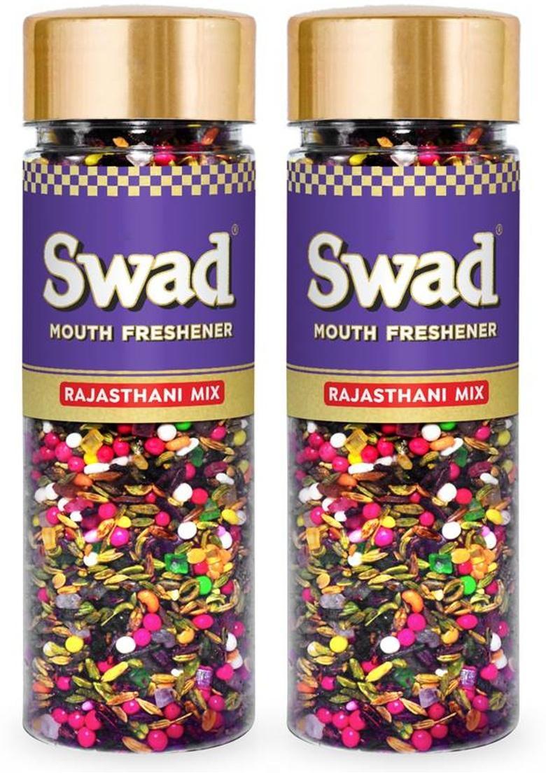 Swad Mukhwas Rajasthani Mix, 2 Pack X 150 Gms Mukhwas Rajasthani Mix, 2 Mouth Freshener (2 X 150 G)