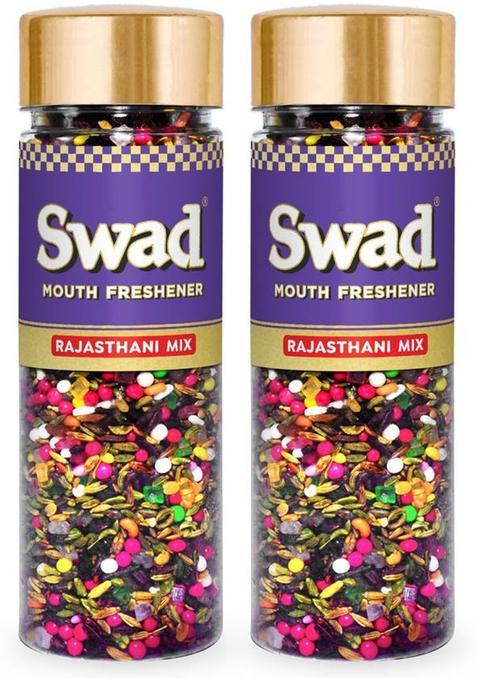 Swad Mukhwas Rajasthani Mix, 2 Pack X 150 Gms Mukhwas Rajasthani Mix, 2 Mouth Freshener&nbsp;&nbsp;(2 X 150 G)