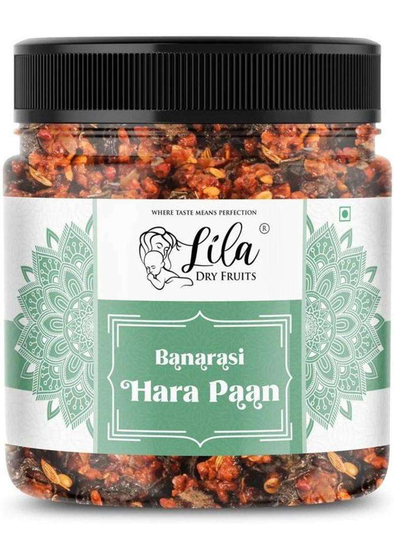 Lila Dry Fruits Premium Banarasi Meetha Paan Mukhwas |Sweet Hara Paan | Tasty Mouth Freshener Sweet & Minty Mouth Freshener&nbsp;&nbsp;(100 G) - Indya