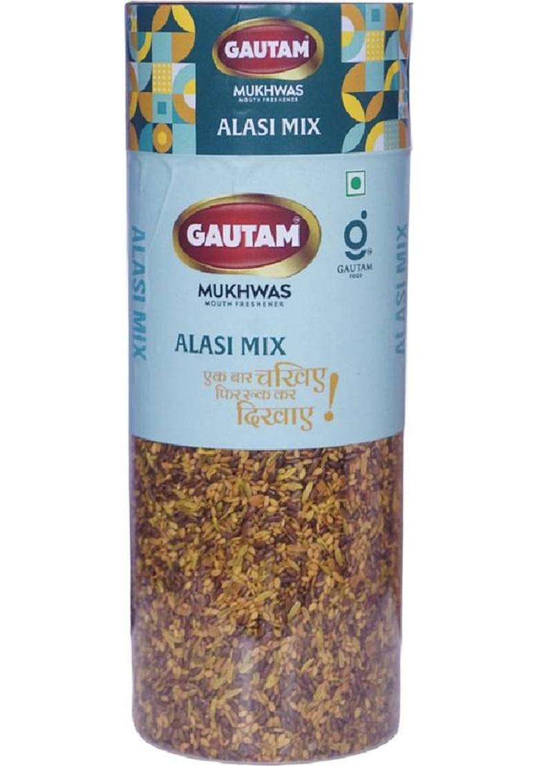 Gautam Alsi Mix Mukhwas 550G Bottle Multi Mouth Freshener&nbsp;&nbsp;(1 Pieces) - Indya