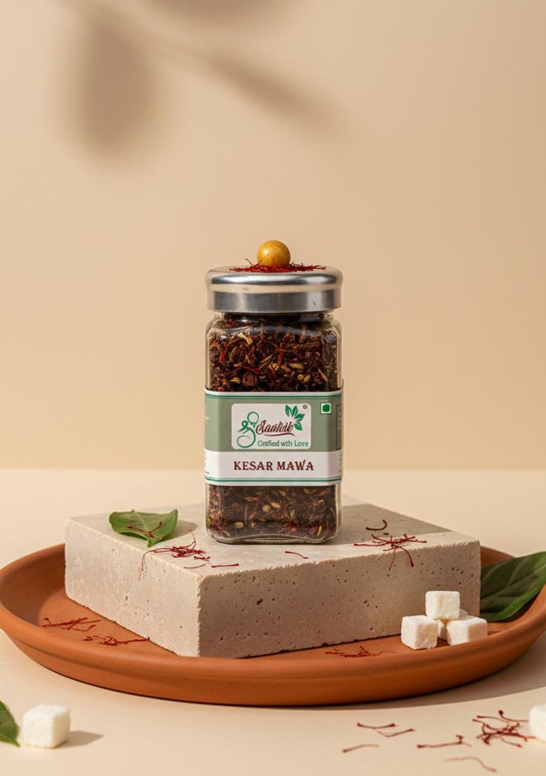 Shree Saatvik Kesar Mawa Mukhwas Mouth Freshener (0.14 Kg)