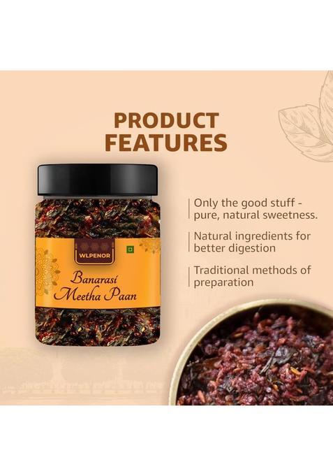 Wlpenor Banarasi Meetha Paan Mukhwas, Mouth Freshener, Digestive, After-Meal Snack Sweet Mouth Freshener (250 G)