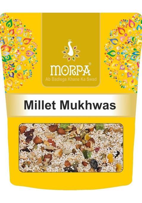 Morpa Millet Mukhwas Mouth Freshener | A Delicious Mix Of Almonds, Seeds, And Fruits Mukhwas Mouth Freshener (4 X 200 G)