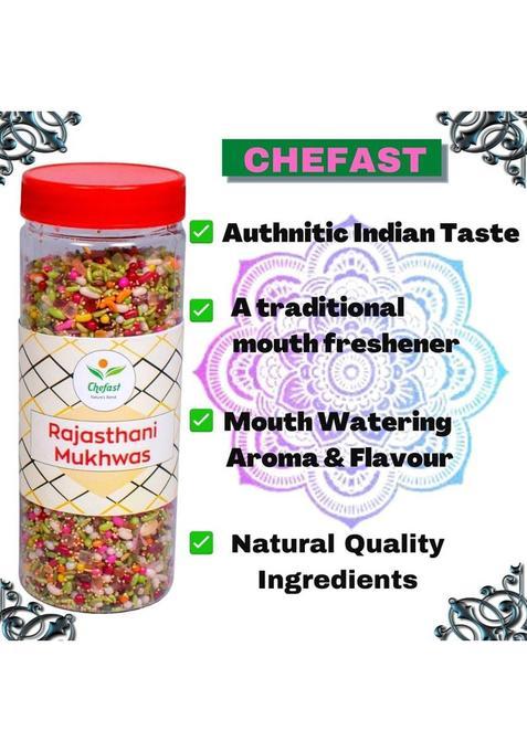 Chefast Rajasthani Mukhwas, Fruit Balls Mukhwas (Digestive, After-Meal Snack) 230G Each Sweet Mouth Freshener (2 X 230 G)