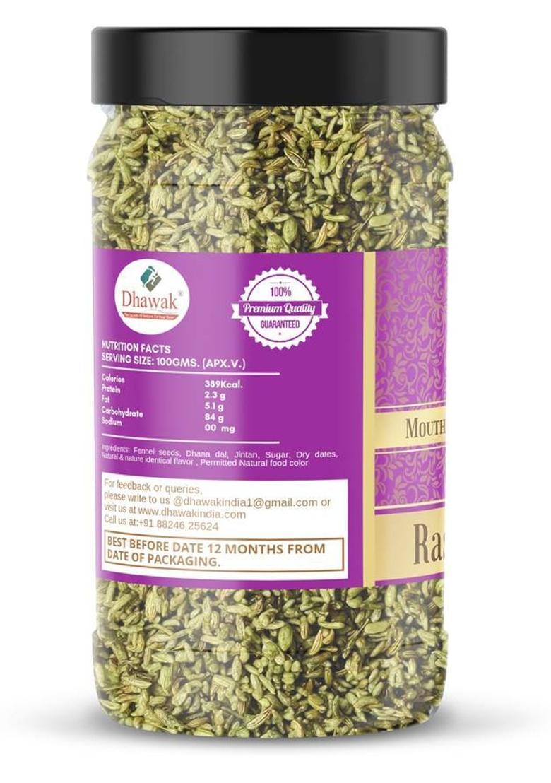 Dhawak Rashbhari Mukhwas Home Made Mouth Freshner|Digestive, After-Meal,Mukhwas Sweet Mouth Freshener (800 G)