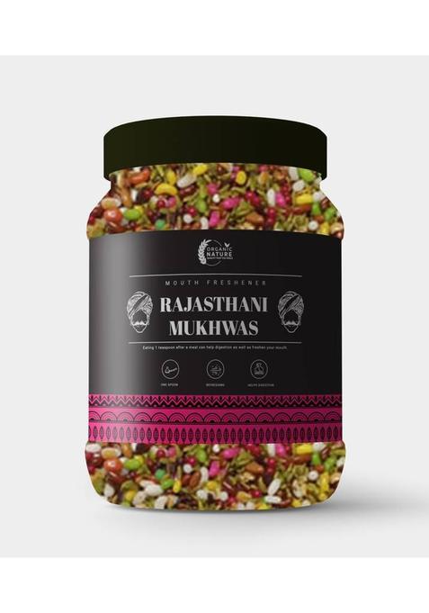 Organic Nature Homemade Rajasthani Mukhwas 150G Royal Mukhwas (Jar Pack) Fennel Mouth Freshener&nbsp;&nbsp;(150 G)