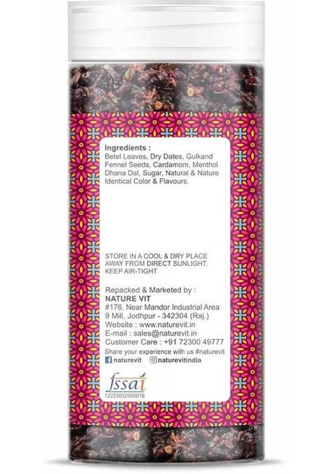 Nature Vit Naturevit Banarasi Paan 200G | Sweet Meetha Paan Mouth Freshener Mukhwas Paan, Mint Mouth Freshener (200 G)