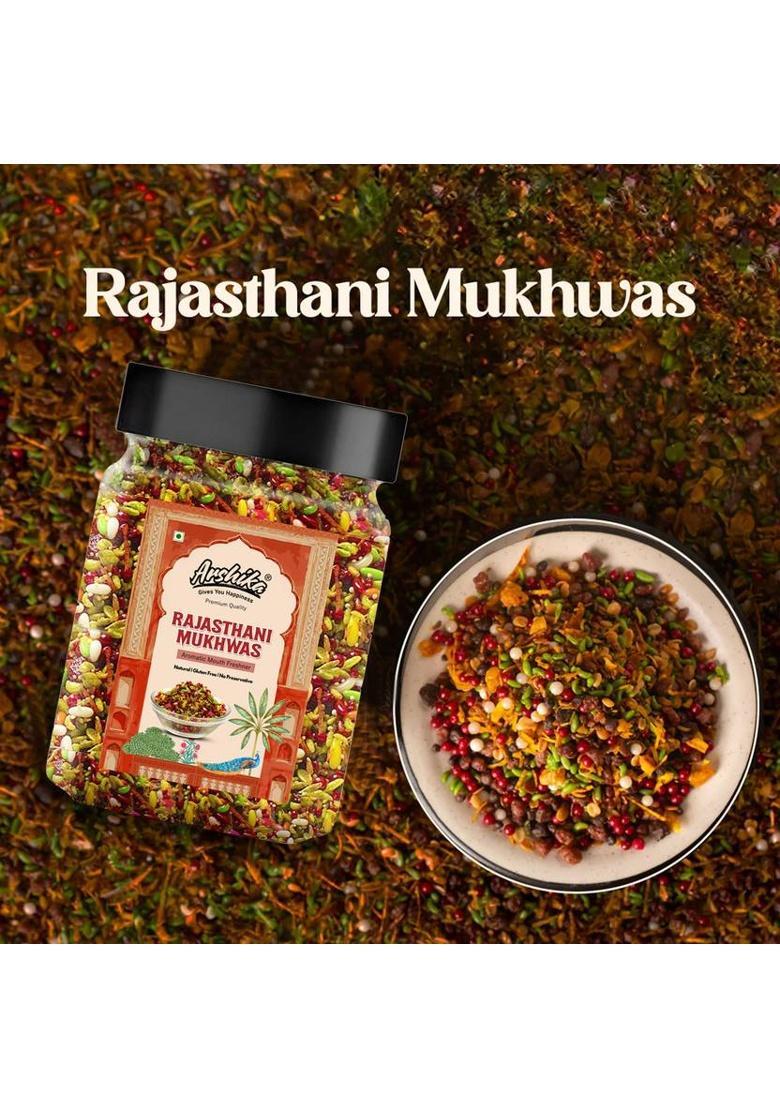 Arshika 100% Organic Rajasthani Mukhwas Mouth Freshener (200 G)